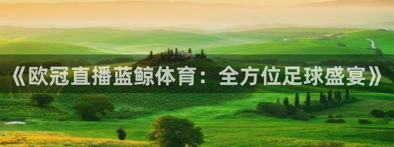 《欧冠直播蓝鲸体育：全方位足球盛宴》